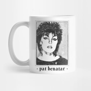 Pat Benatar / Retro 80s Style Fan Design Mug